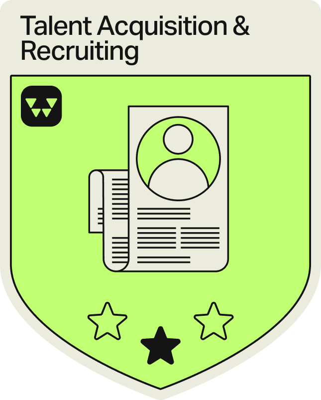 Badge - 1 Star - Talent Acquisition & Recruiting