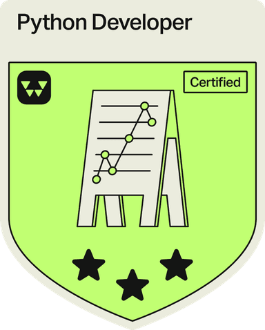 Badge - 3 Stars - Python Developer