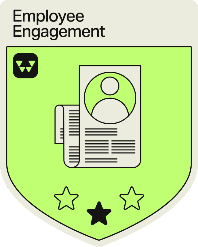 Badge - 1 Star - Employee Engagement