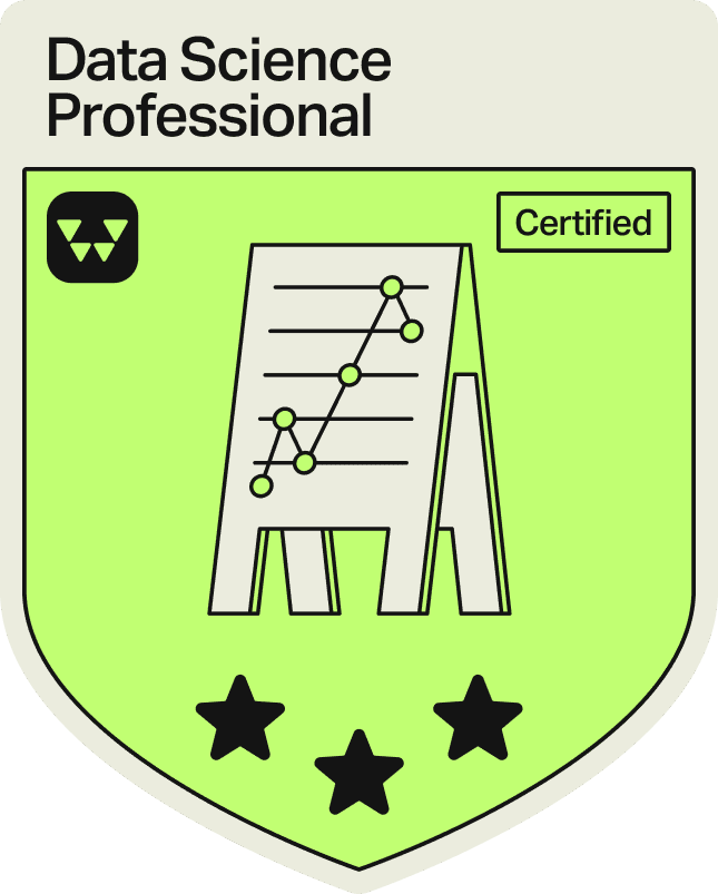 Badge - 3 Stars - Data Science Professional