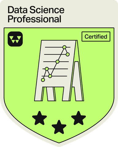 Badge - 3 Stars - Data Science Professional