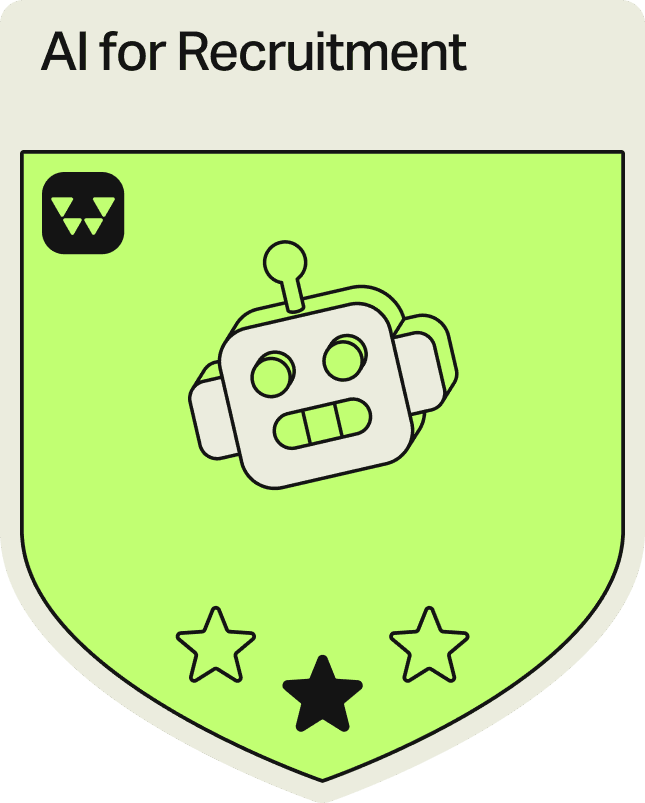 Badge - 1 Star - AI for Recruitment