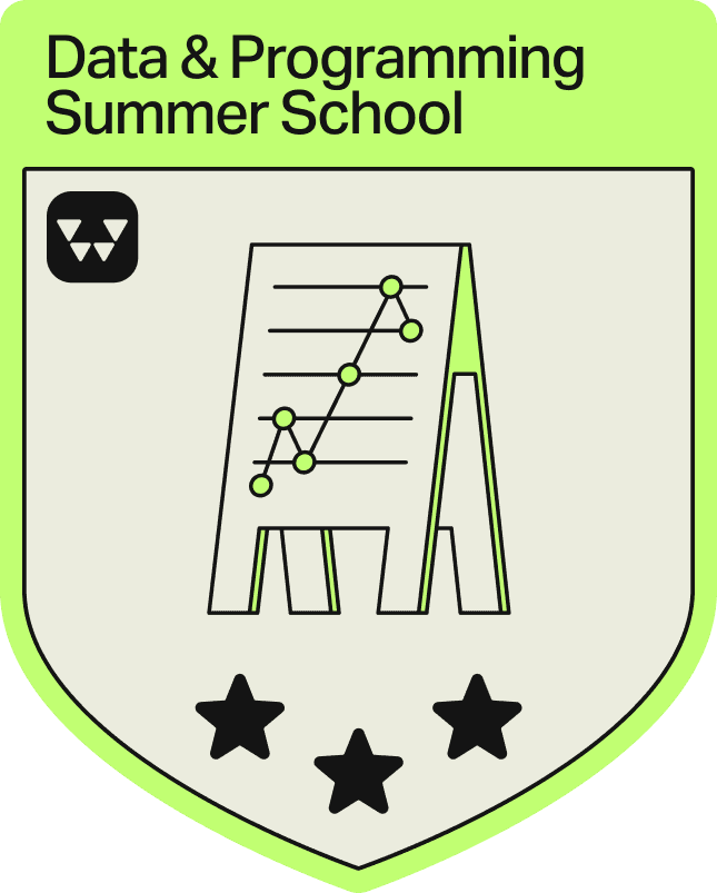 Badge - 3 Stars - Data & Programming Summer School