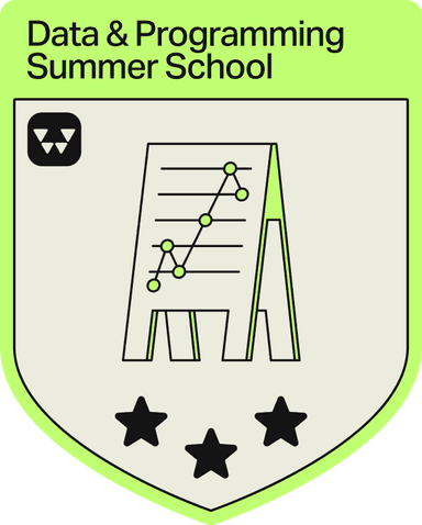 Badge - 3 Stars - Data & Programming Summer School
