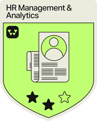 Badge - 2 Stars - HR Management & Analytics