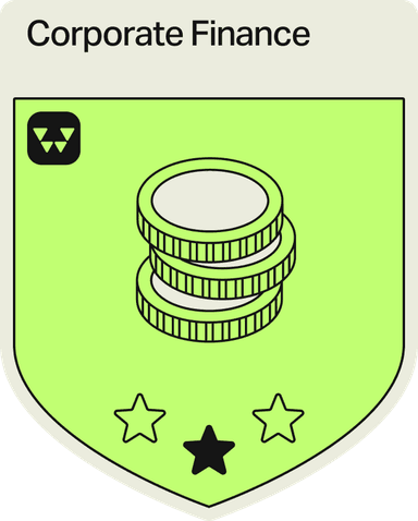 Badge - 1 Star - Corporate Finance