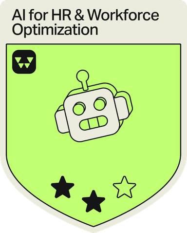 Badge - 2 Stars - AI for HR & Workforce Optimization
