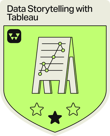 Badge - 1 Star - Data Storytelling with Tableau