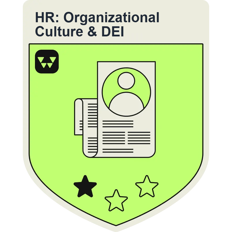 HR Organizational Culture & DEI