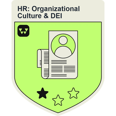 HR Organizational Culture & DEI