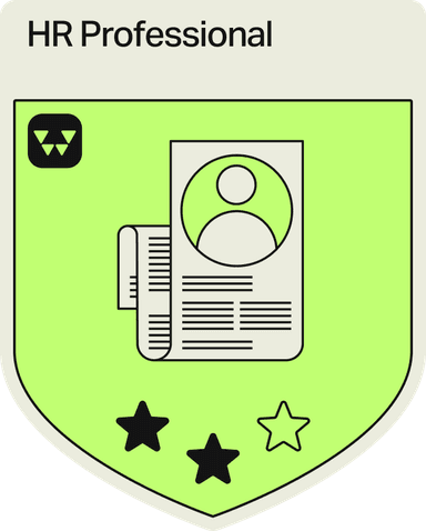 Badge - 2 Stars - HR Professional