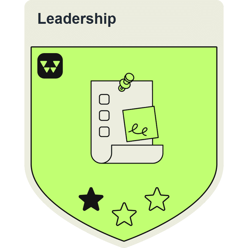 Badge - 1 Star - Leadership