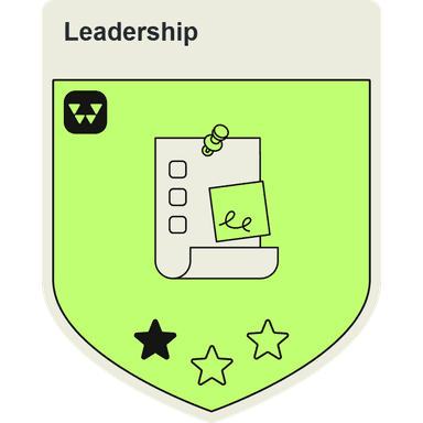 Badge - 1 Star - Leadership